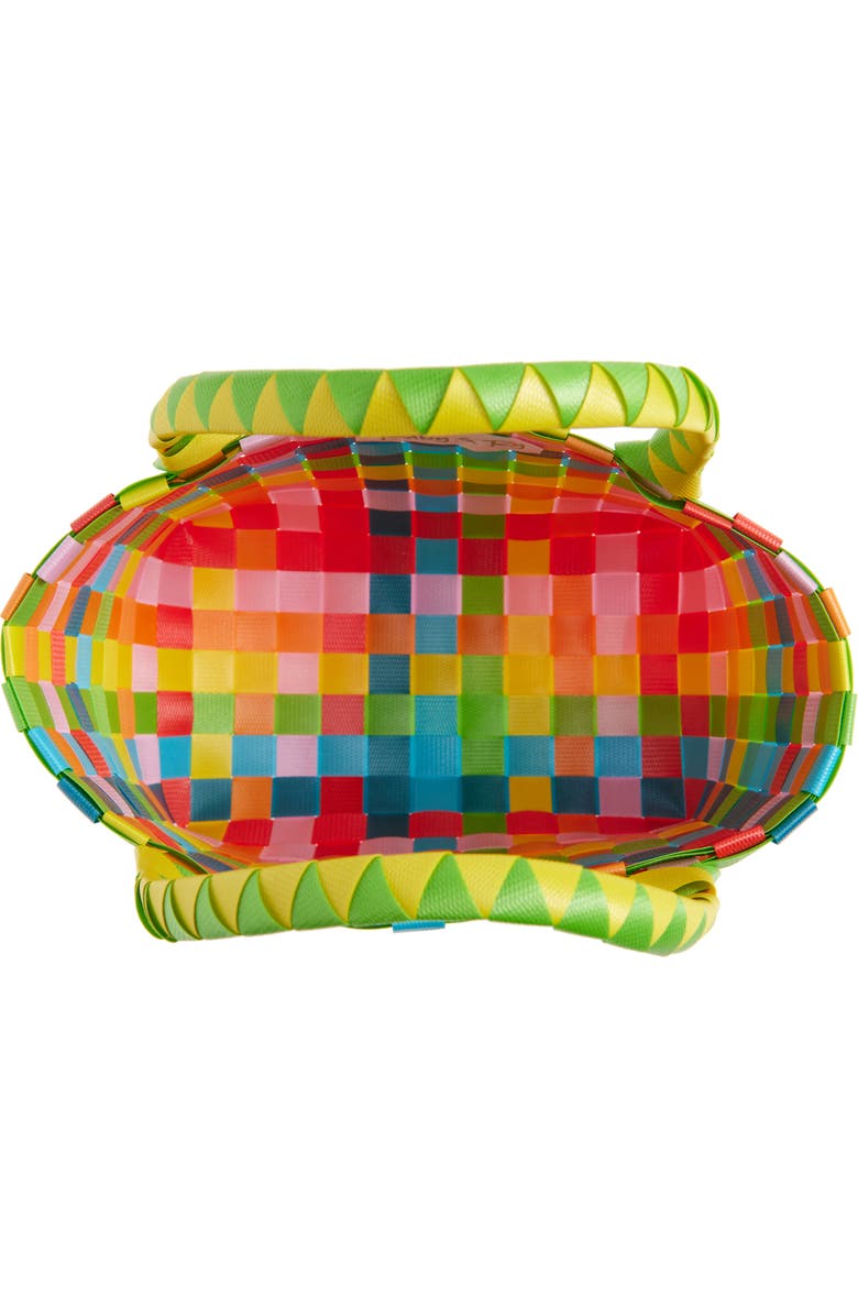 Ruby & Ry Kids' Rainbow Straw Bag, Alternate, color, Green Multi