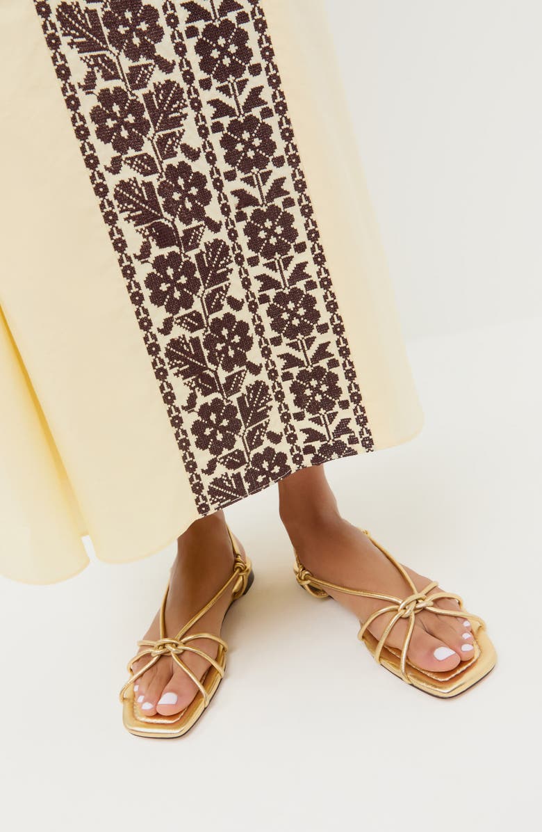 Loeffler Randall Karly Sandal, Alternate, color, Light Gold