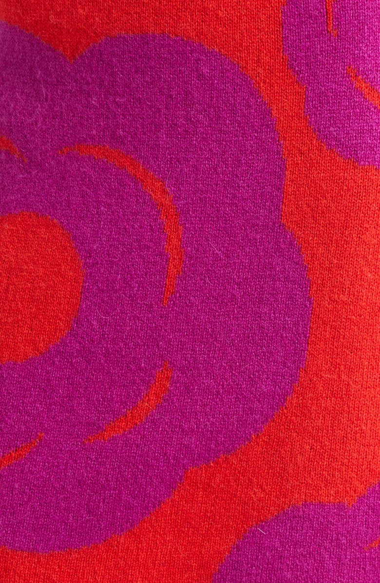 Marimekko Lovea Tumma Sweater Knit Skirt, Alternate, color, Red/Purple