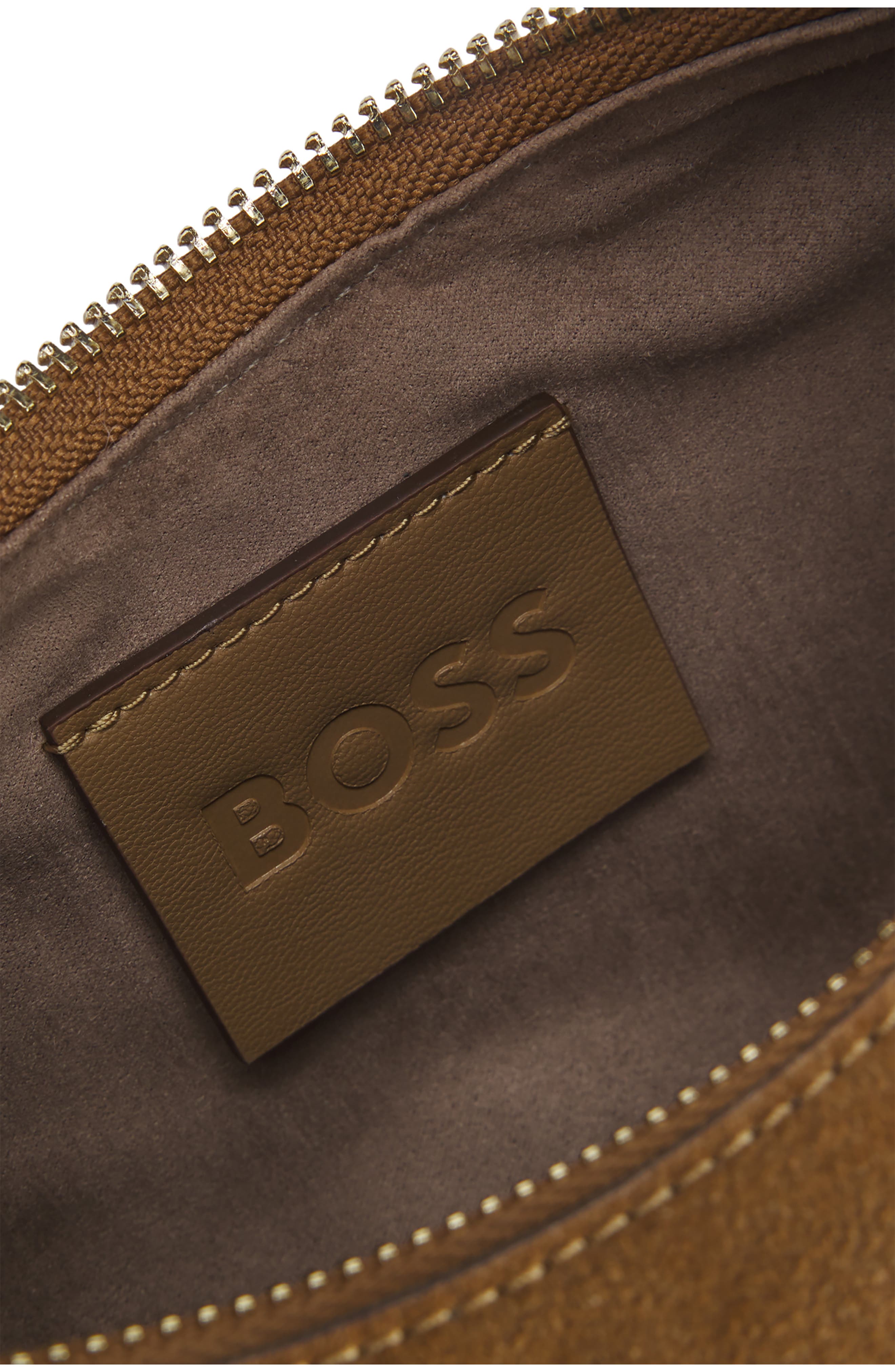 BOSS Beyond Recycled Leather Hobo Bag (Men) | Nordstrom