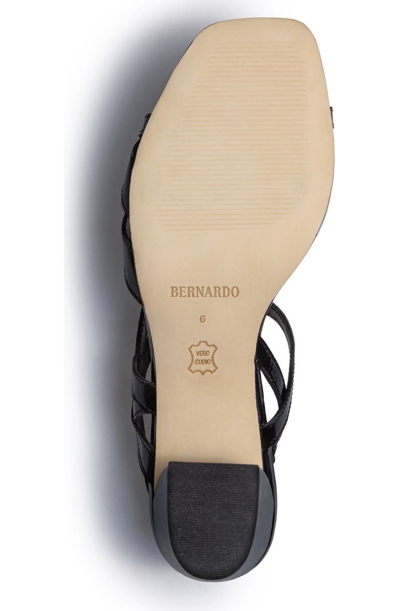 Bernardo Footwear Gyoda Strappy Sandal, Alternate, color, Black