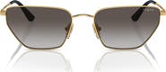 VOGUE 56mm Gradient Irregular Sunglasses