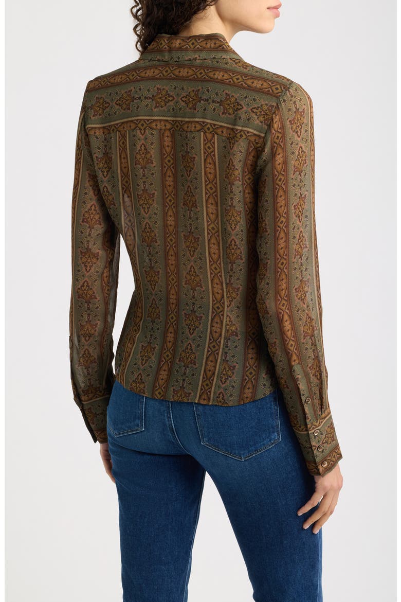 Desano Paisley Button-Up Shirt, Alternate, color, ARMY MULTI