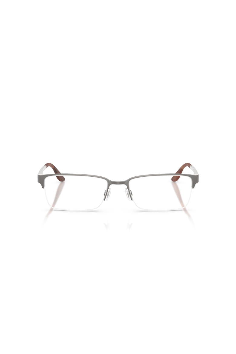 54mm Rectangle optical glasses, Alternate, color, Grey
