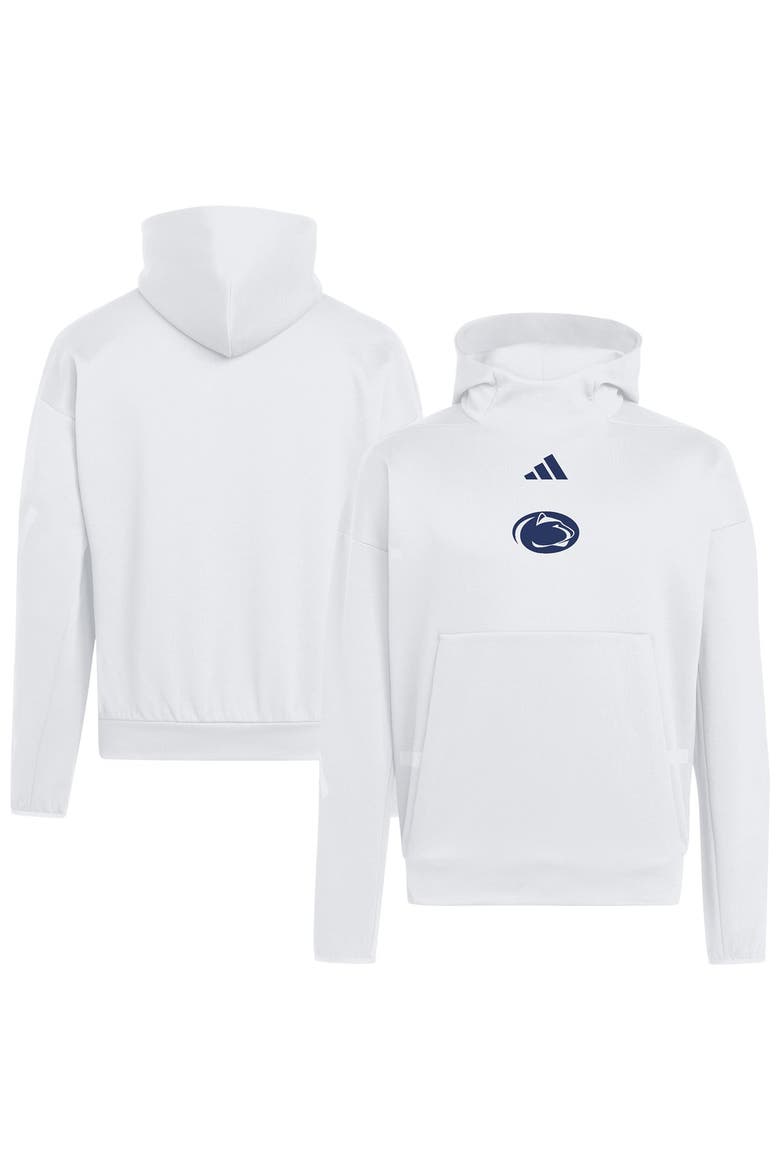 Men's adidas White Penn State Nittany Lions Z.N.E Hoodie, Main, color, White
