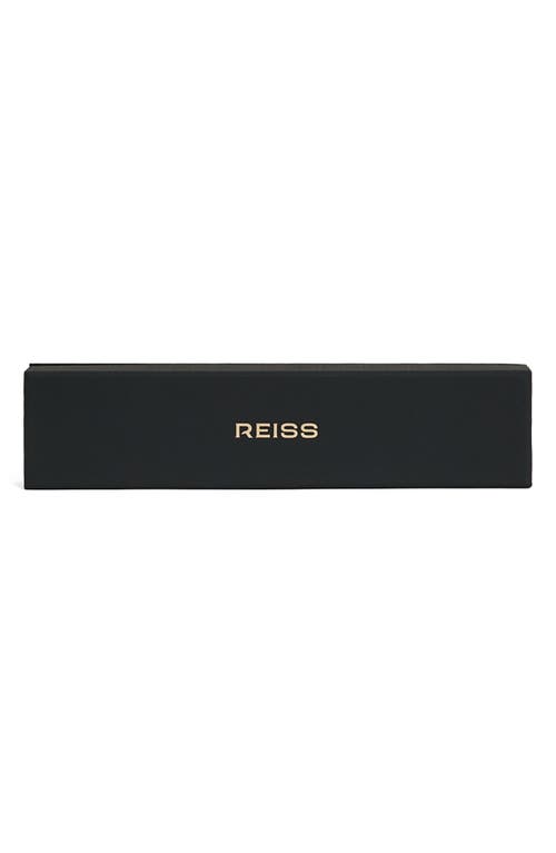 Reiss Gia Graphic Bracelet In Gold