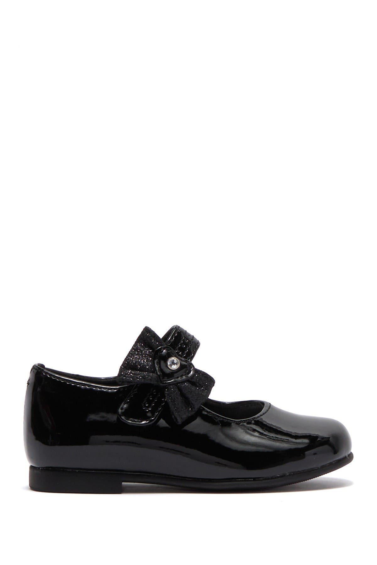 VALENCIA Lil Annabelle Bow Ankle Strap Flat, Main, color, 