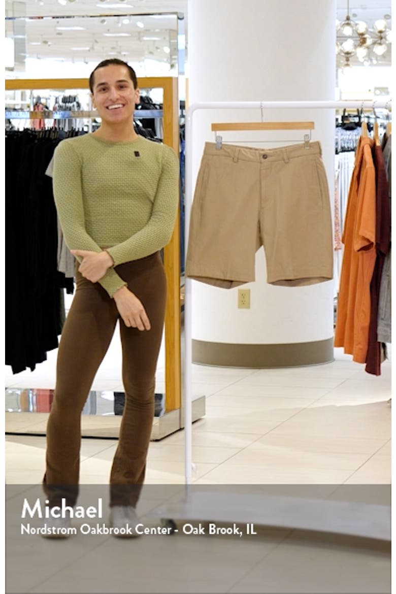 Men's Charleston Flat Front Khaki Shorts video