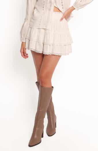 Petal & Pup Charpelle Tiered Ruffle Miniskirt