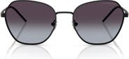 Emporio Armani 55mm Irregular Sunglasses