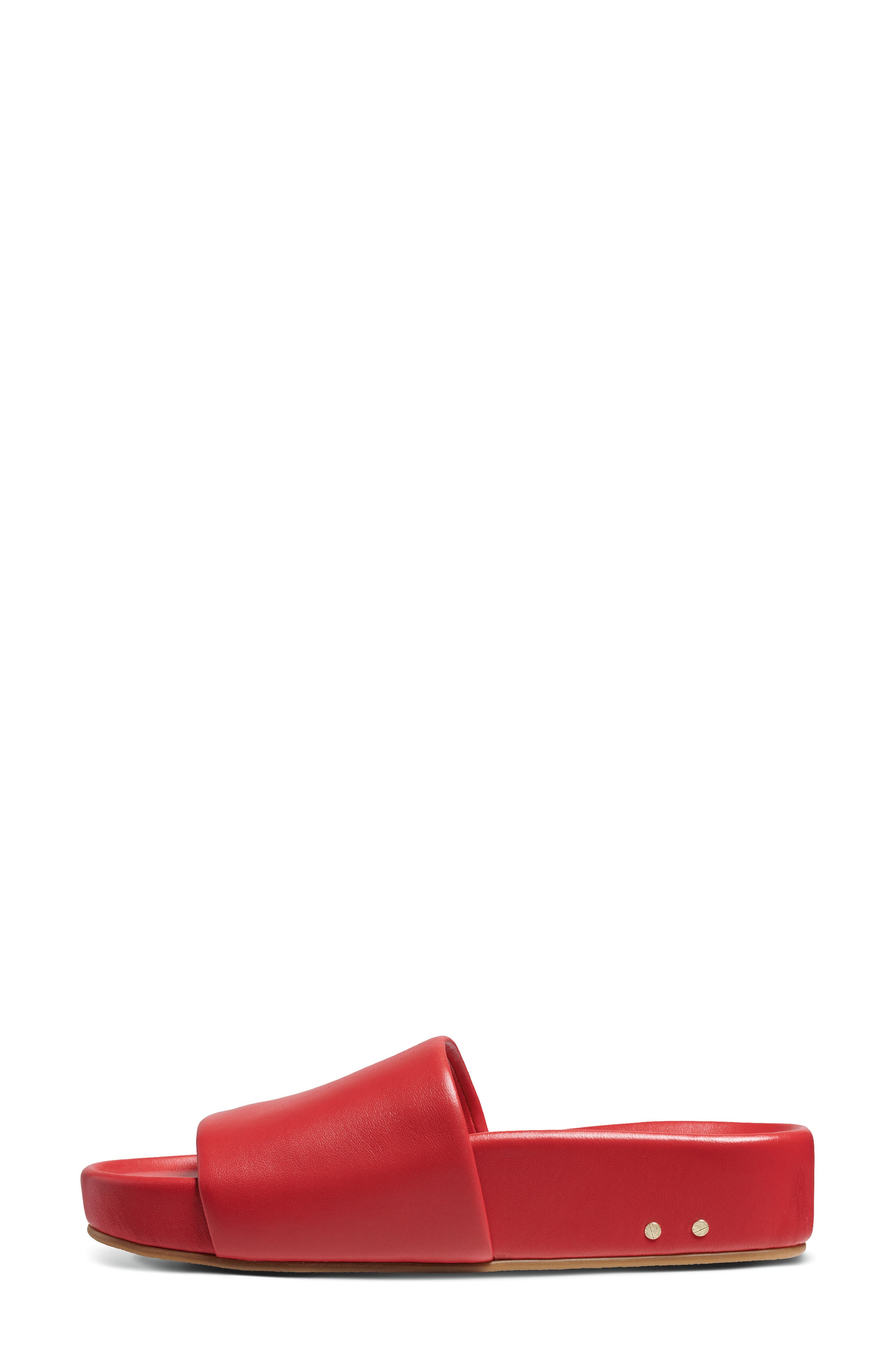 Beek Pelican Slide Sandal, Alternate, color, Red