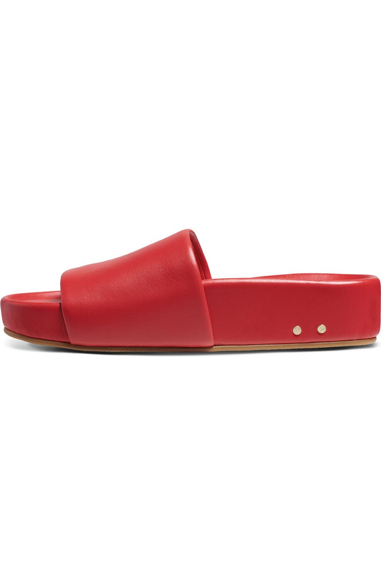 Beek Pelican Slide Sandal, Alternate, color, Red