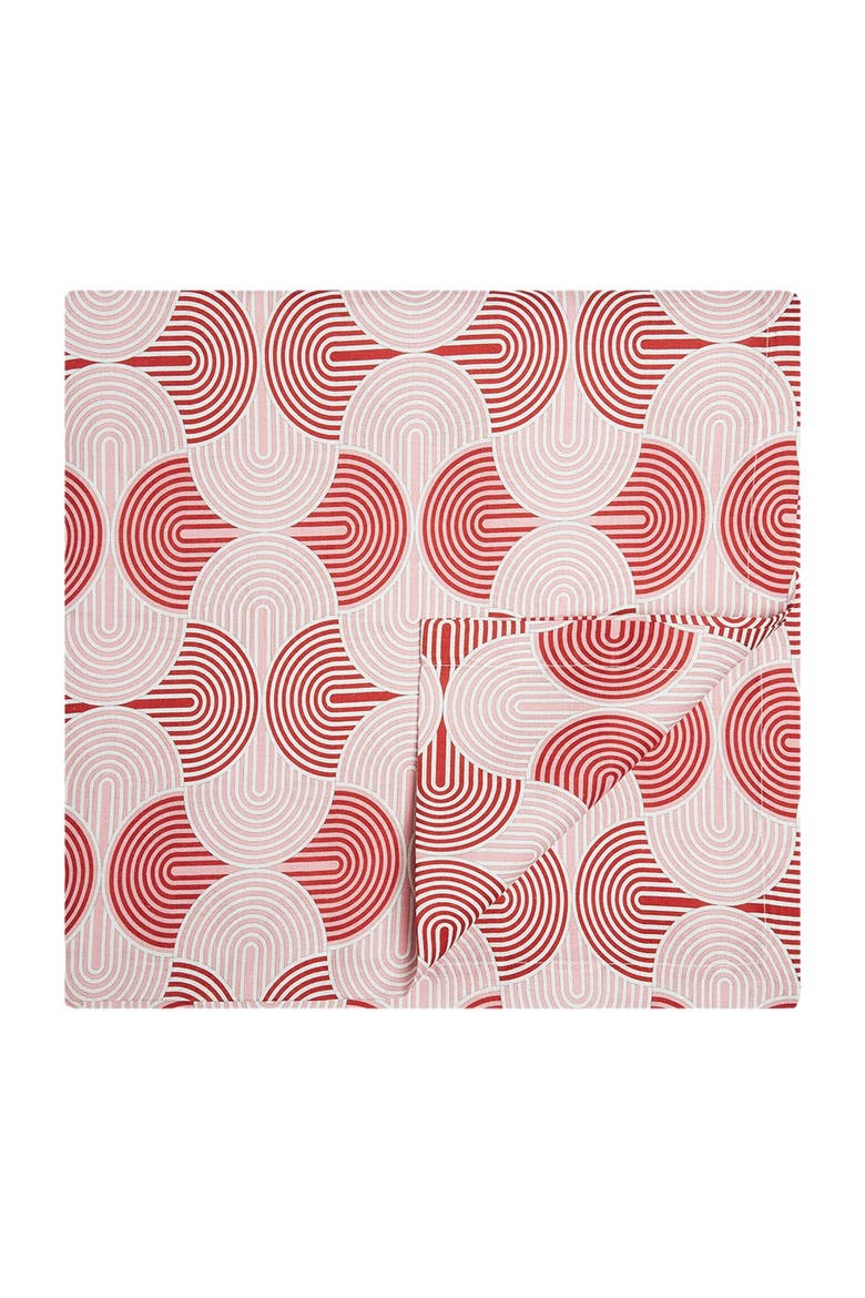 Medium Tablecloth (180X280) Slinky Red, Main, color, Slinky Red