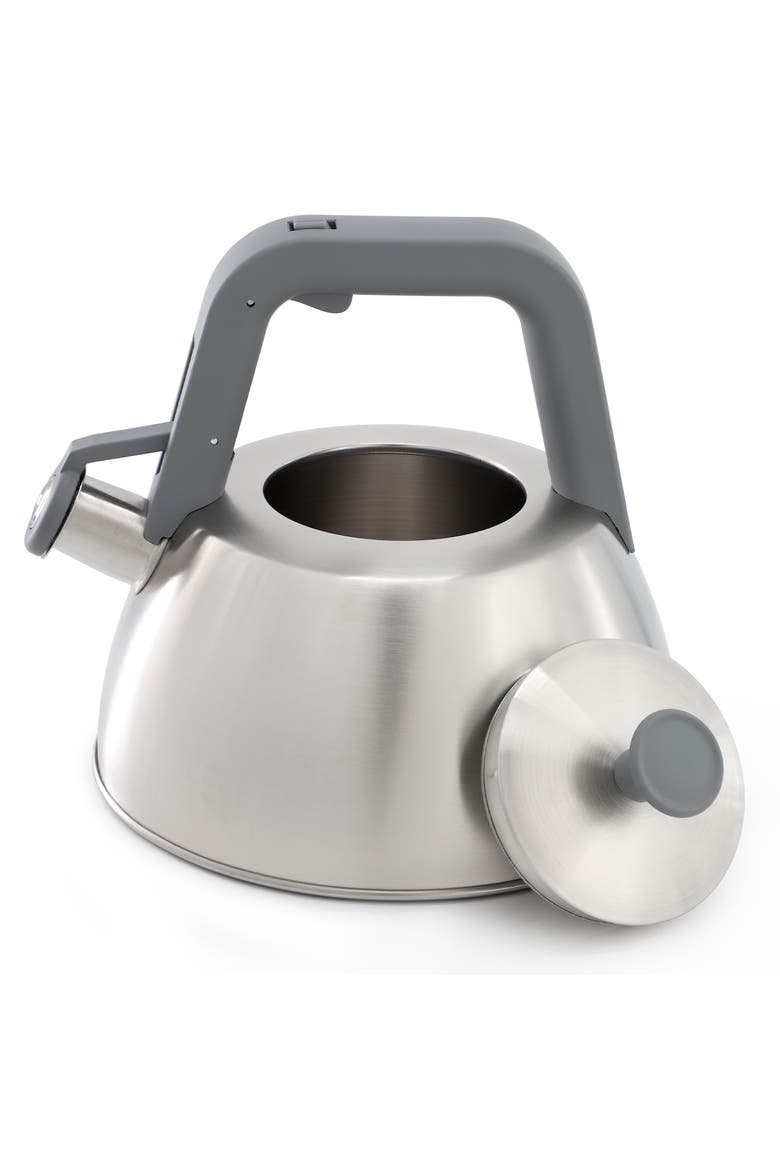 Beauford 2.8 Quart Stainless Steel Whistling Tea Kettle, Alternate, color, Silver