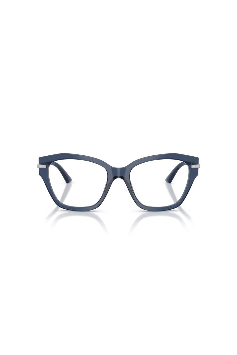 54mm Cat Eye optical glasses, Alternate, color, Blue
