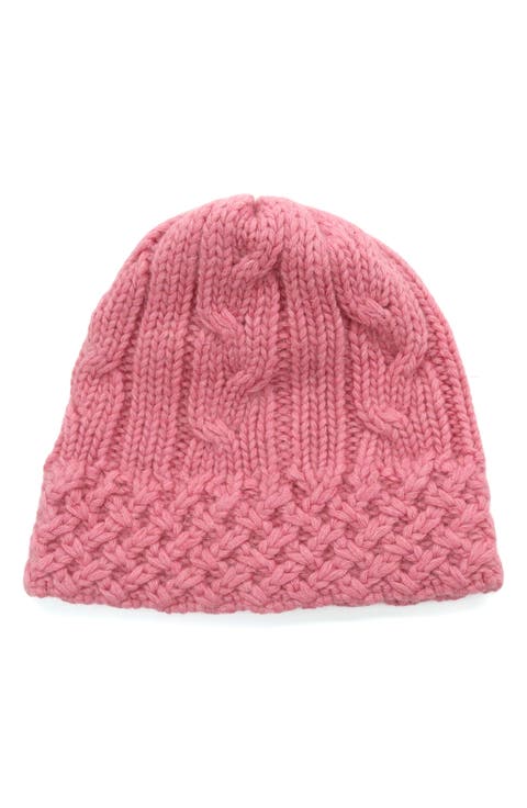 Chunky Cable Knit Beanie