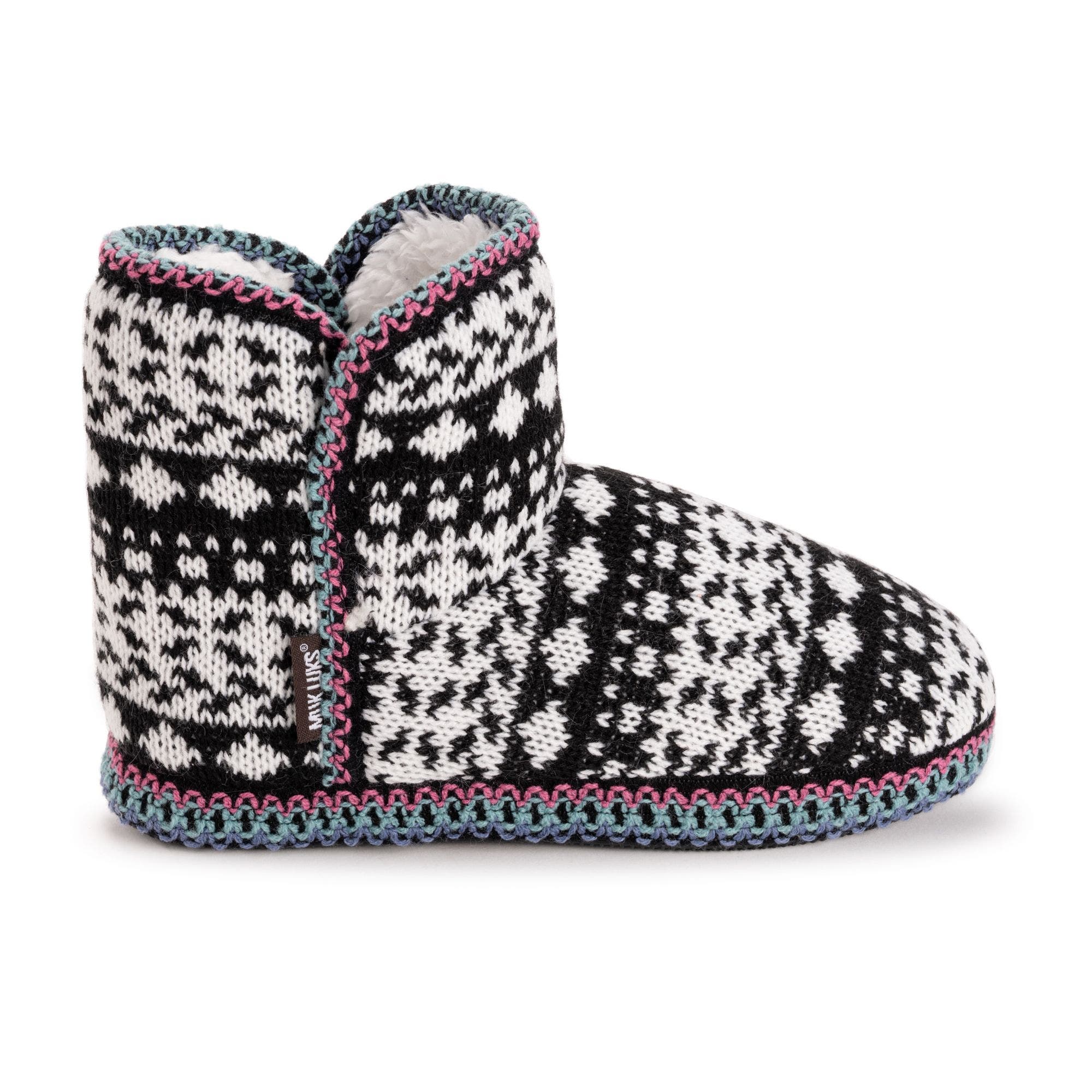 Leigh Bootie Slipper, Alternate, color, Black