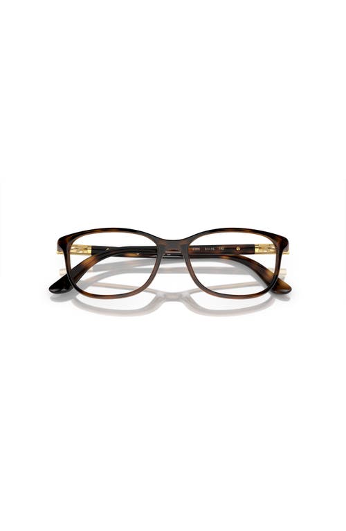 Vogue Eyewear 53mm Rectangle Optical Glasses In Multi