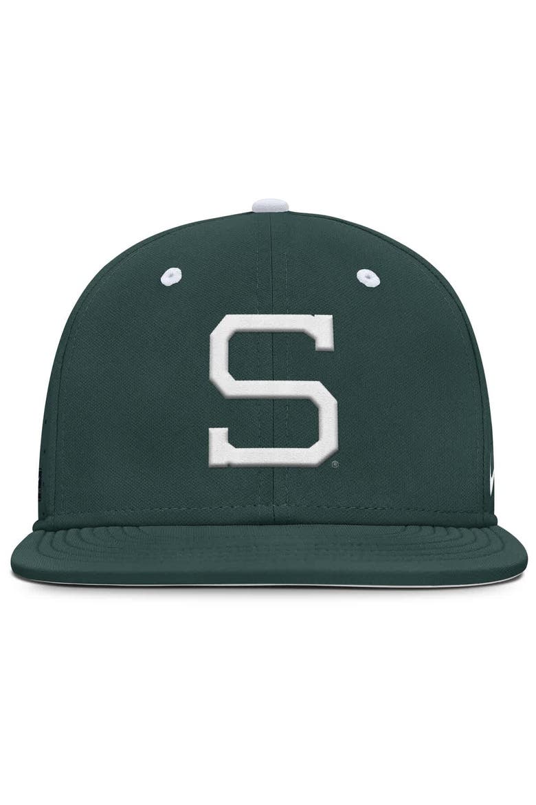 Men's Nike Green Michigan State Spartans Dugout True Dri-FIT Fitted Hat, Alternate, color, Green