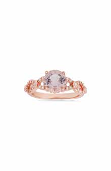 Queen Jewels Sterling Silver Cubic Zirconia Ring