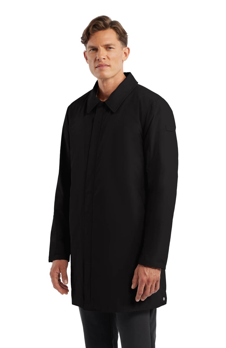 Hunter Castle Cloak Water Repellent Jacket, Alternate, color, Black