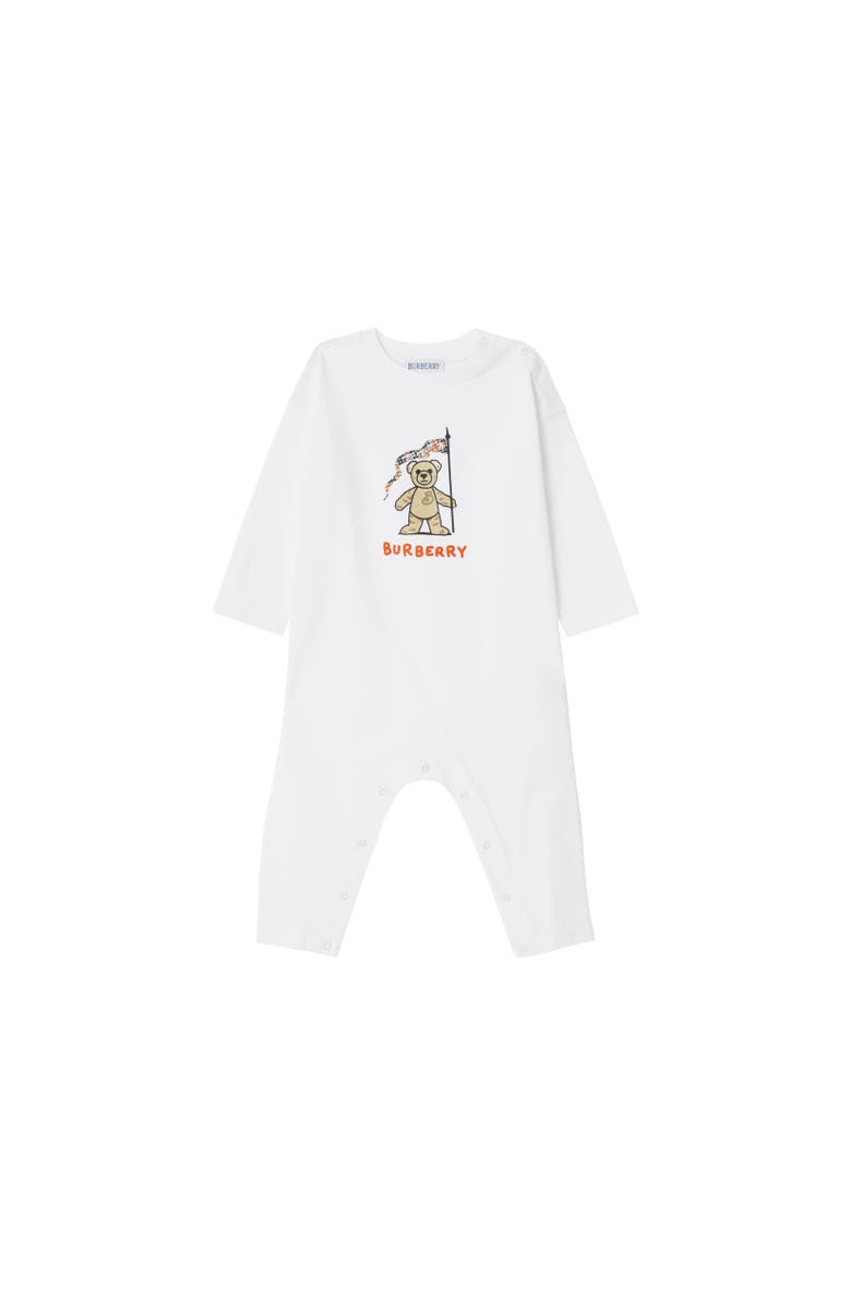 Burberry Thomas Bear Cotton Two-piece Baby Gift Set, Alternate, color, 