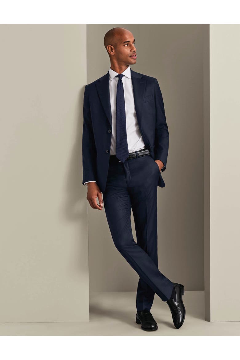 Slim Fit Italian Luxury Suit Jacket, Alternate, color, Dark Navy