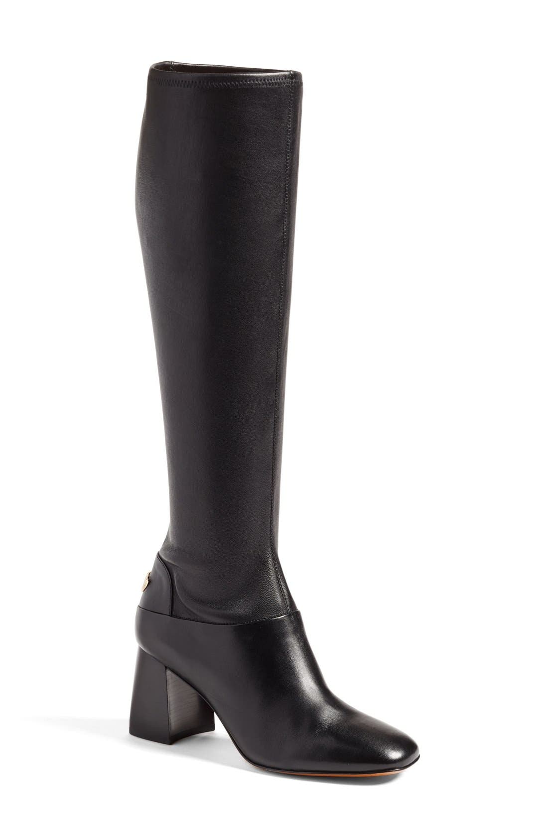 Tory Burch 'Sidney' Over the Knee Boot, Main, color, 