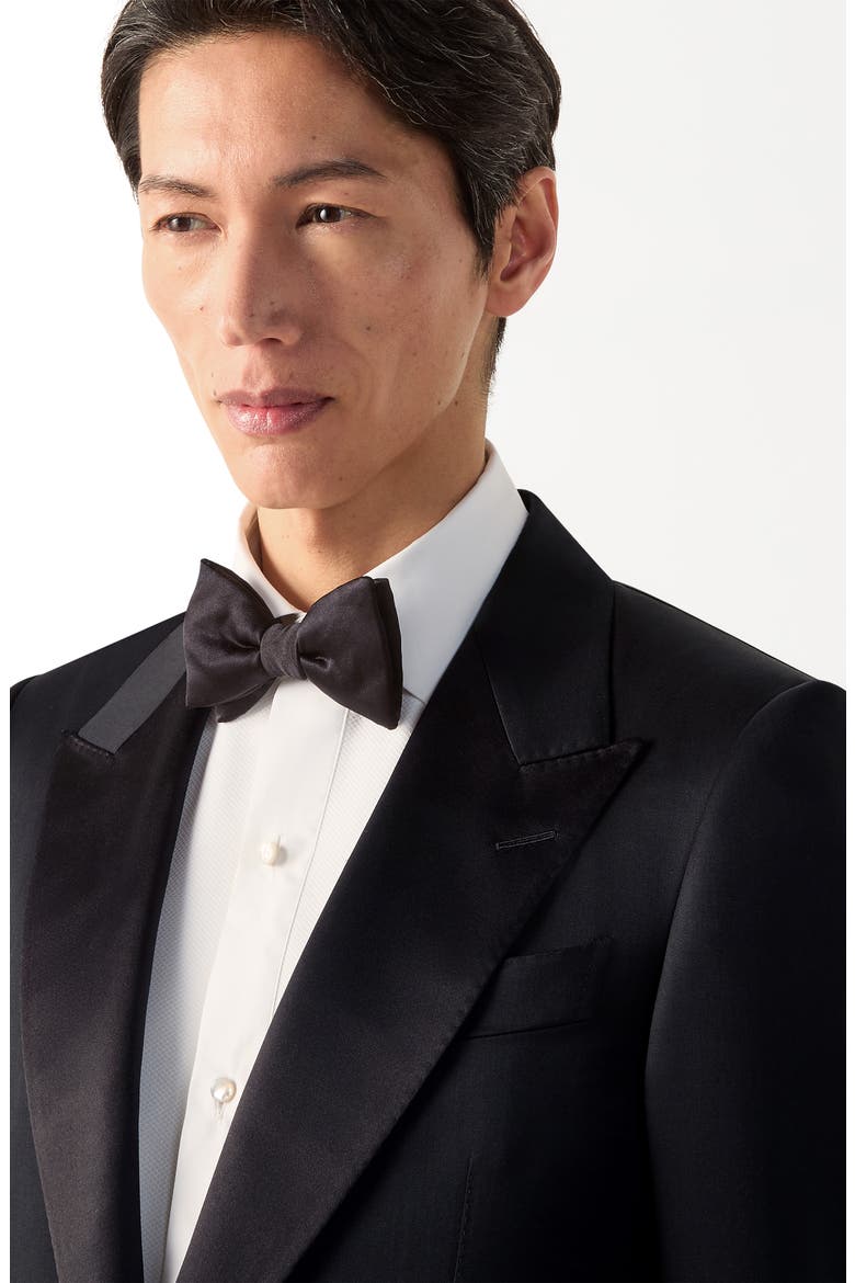 Wool and Mohair Tuxedo, Alternate, color, BLACK