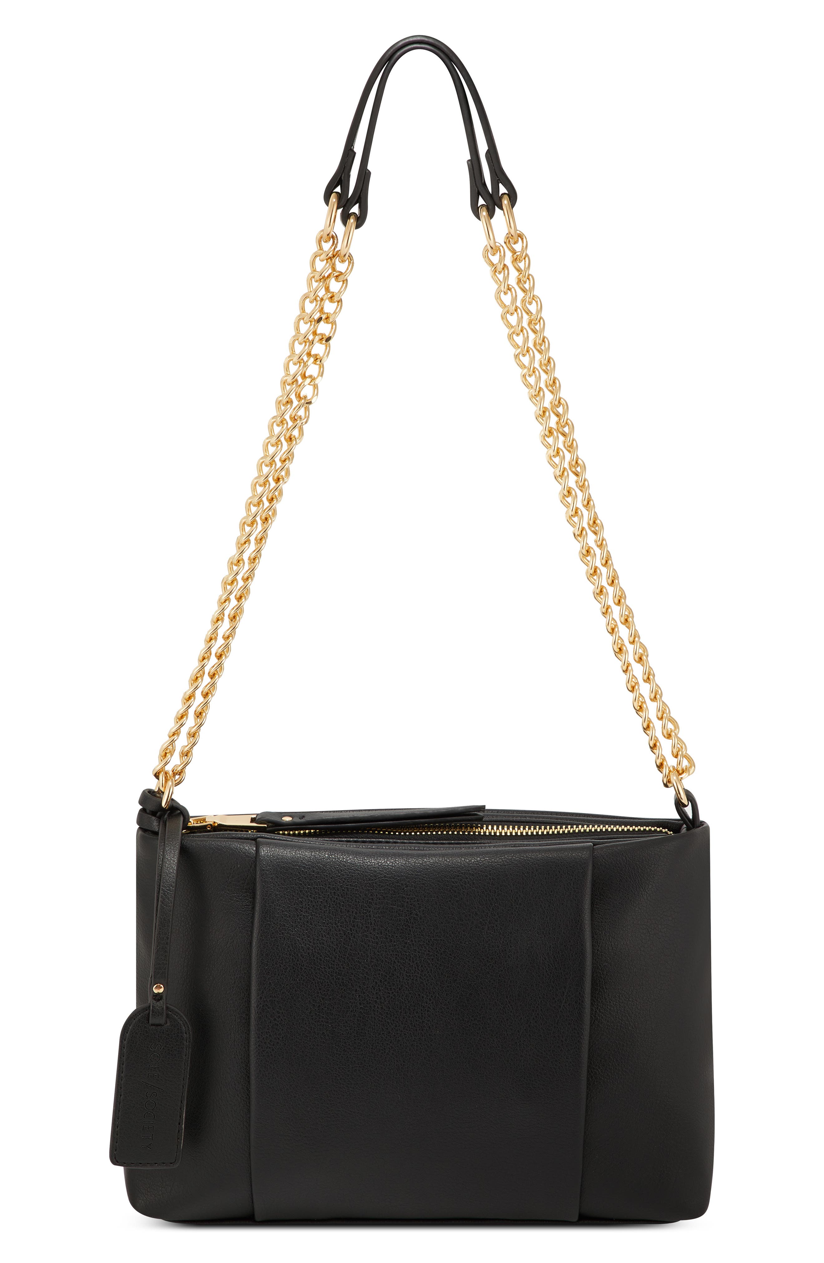 Sole Society Fayth Faux Leather Crossbody Bag, Alternate, color, 