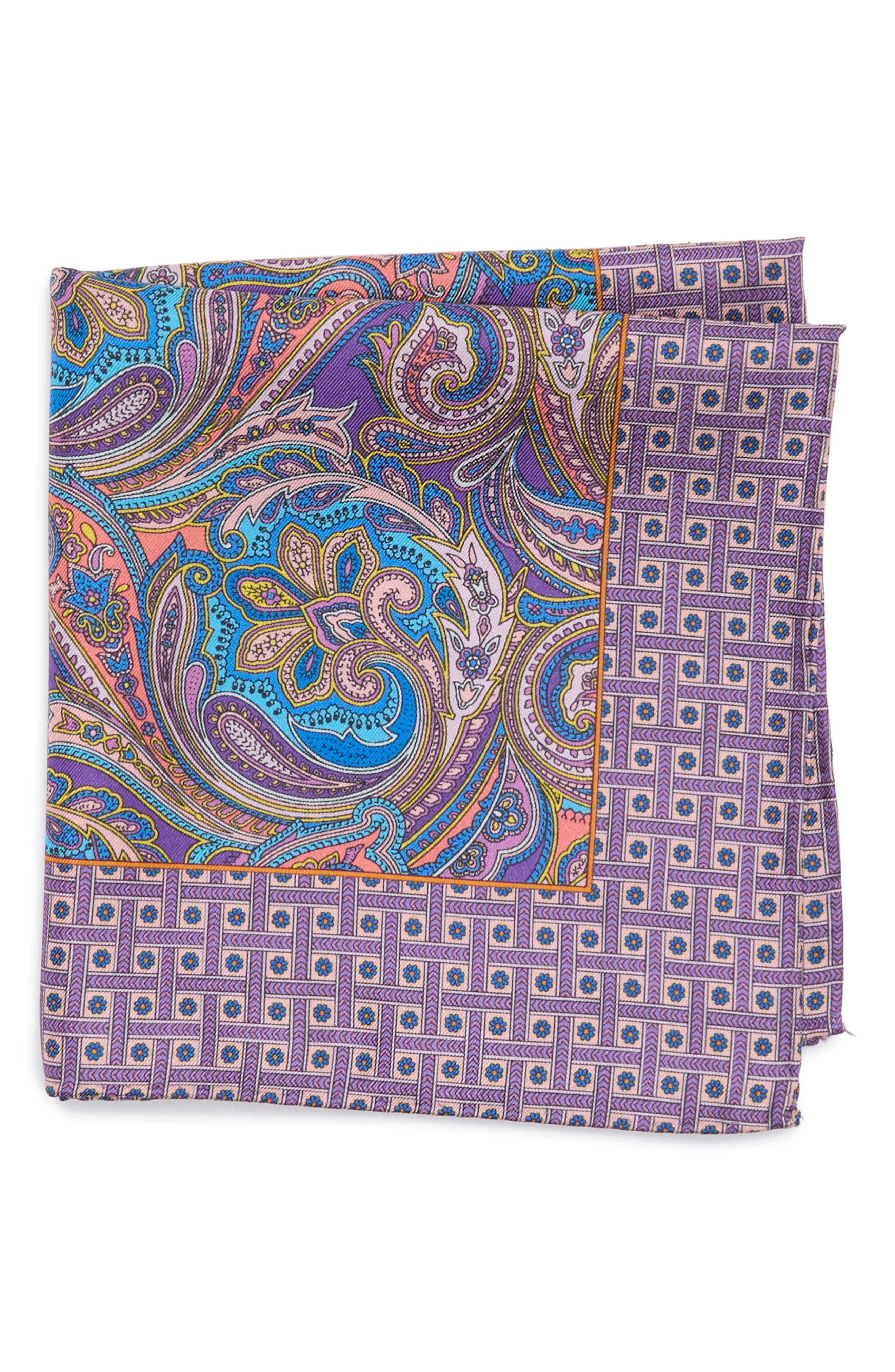 PURPLE/ CORAL