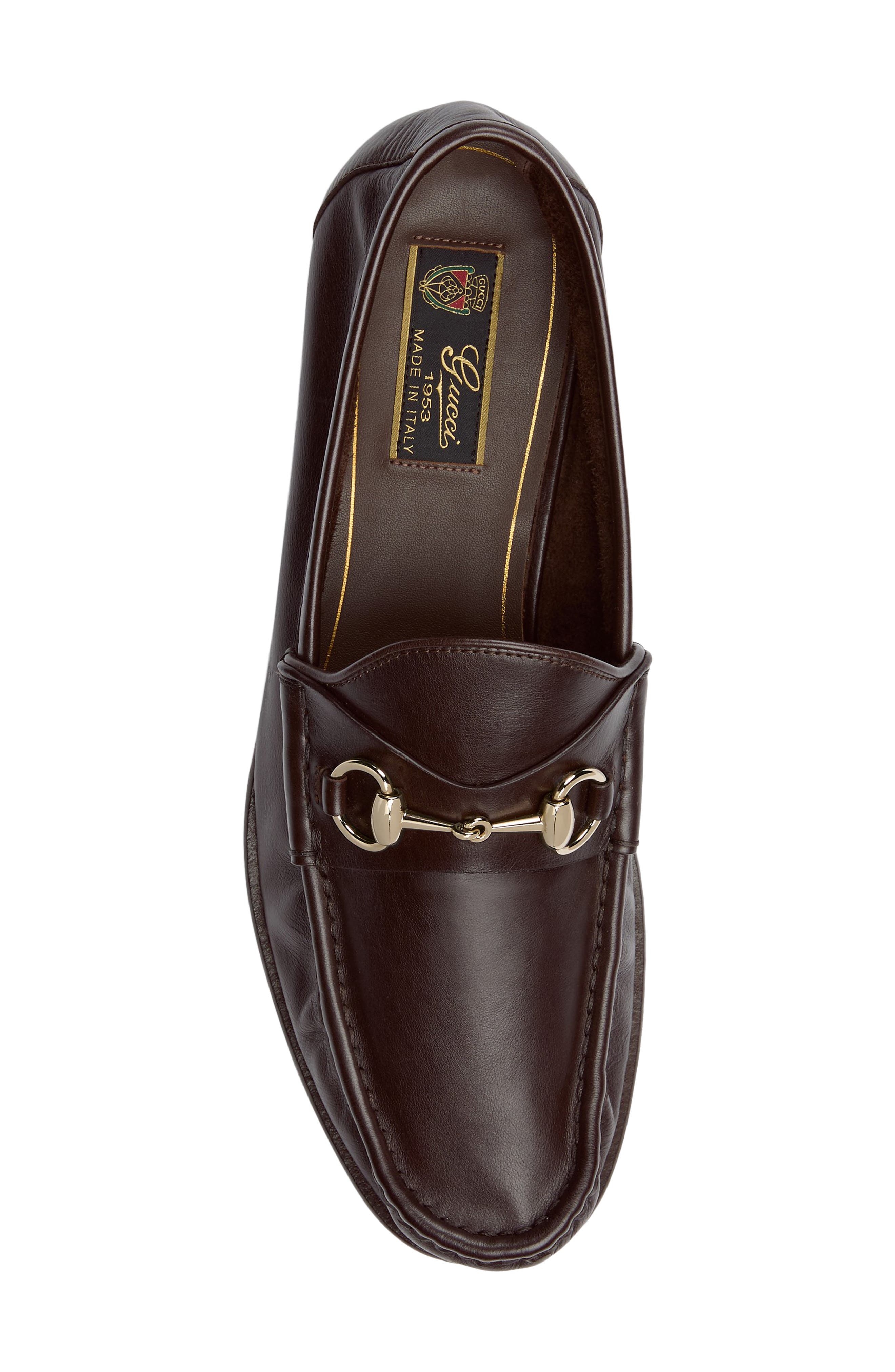 Bella Horsebit Loafer, Alternate, color, DARK BROWN