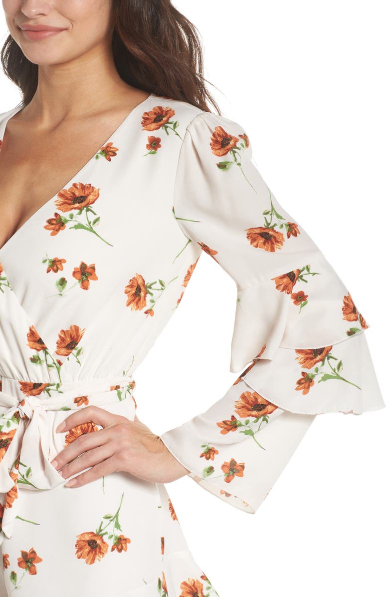 Ali & Jay Silverlake Floral Ruffle Romper, Alternate, color, 