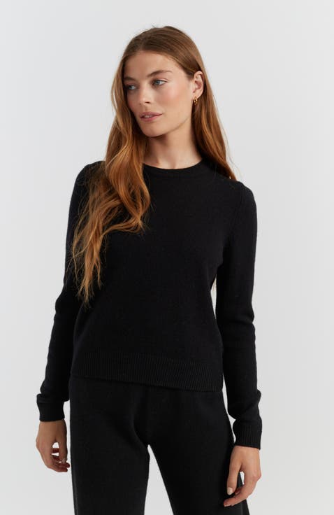 Cloud Cashmere Cropped Sweater