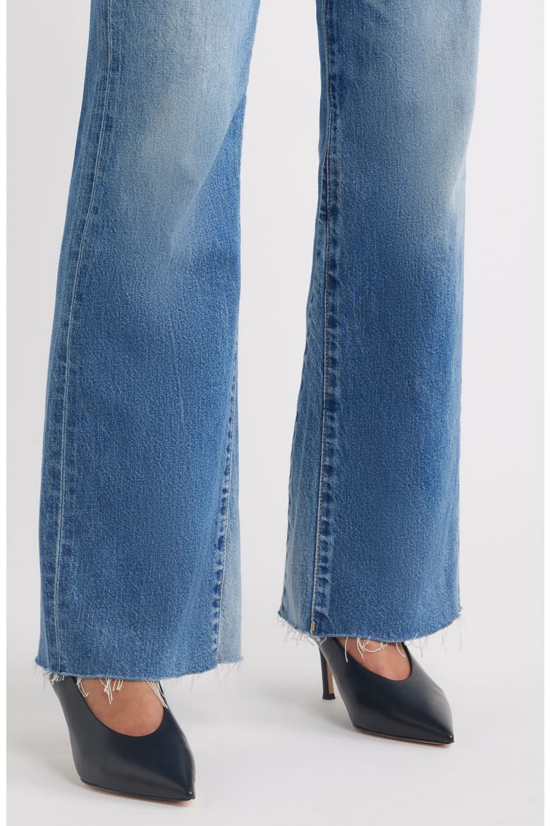Remake Flare Jeans, Alternate, color, BLUE