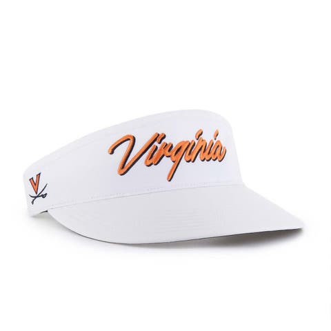 Men's '47 White Virginia Cavaliers Melbourne brrr° Adjustable Visor