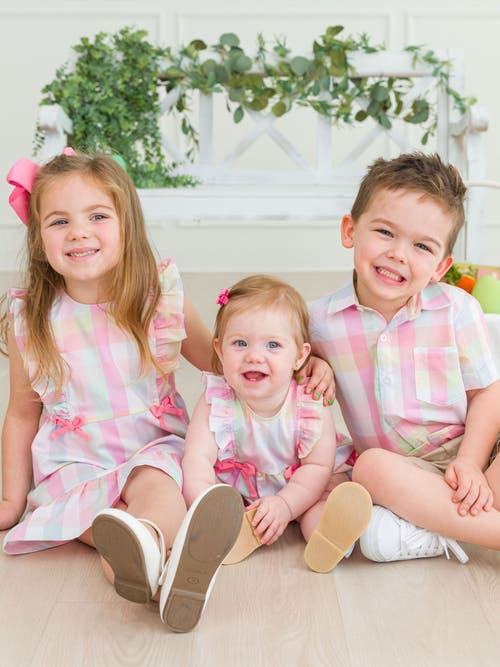 Rufflebutts Boys Short Sleeve Button Down Shirt