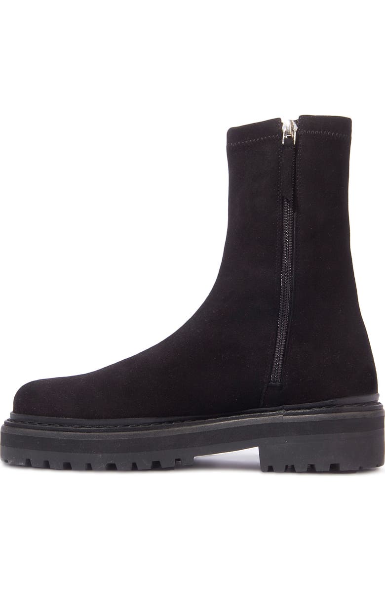 BLACK SUEDE STUDIO Dani Lug Sole Bootie, Alternate, color,