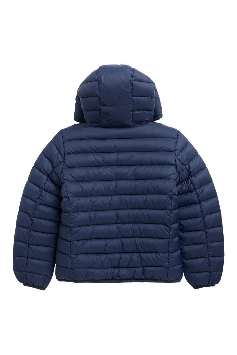 Kids' Dony Hooded Puffer Jacket, Alternate, color, BLACK