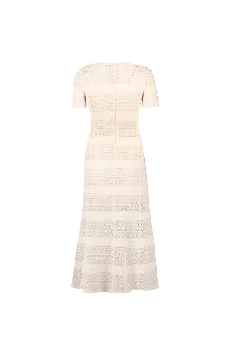 IVONNE Midi Crochet Striped Dress, Alternate, color,
