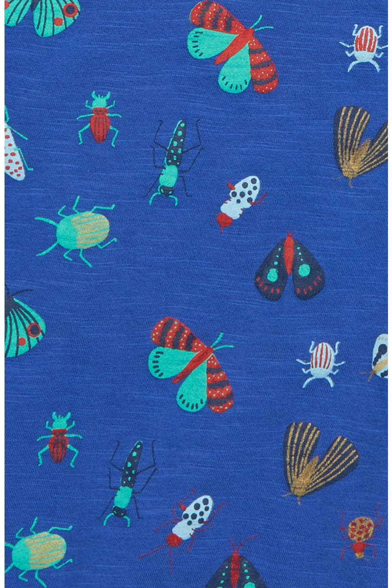 x Smithsonian Kids' Graphic Tee, Alternate, color, BLUE DAZZLE FUN BUGS