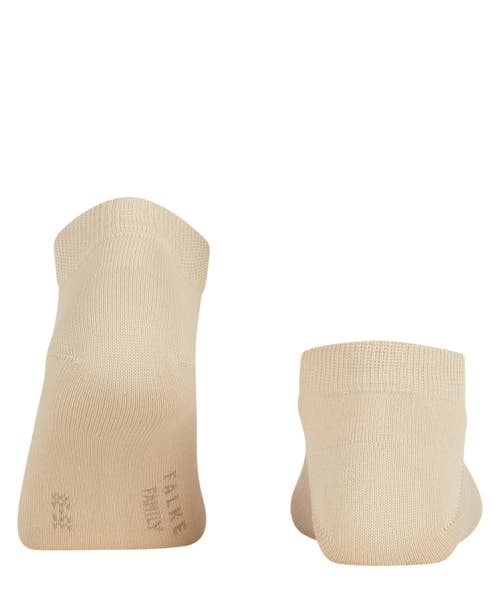 Falke Family Sustainable Cotton Sneaker Socks In White