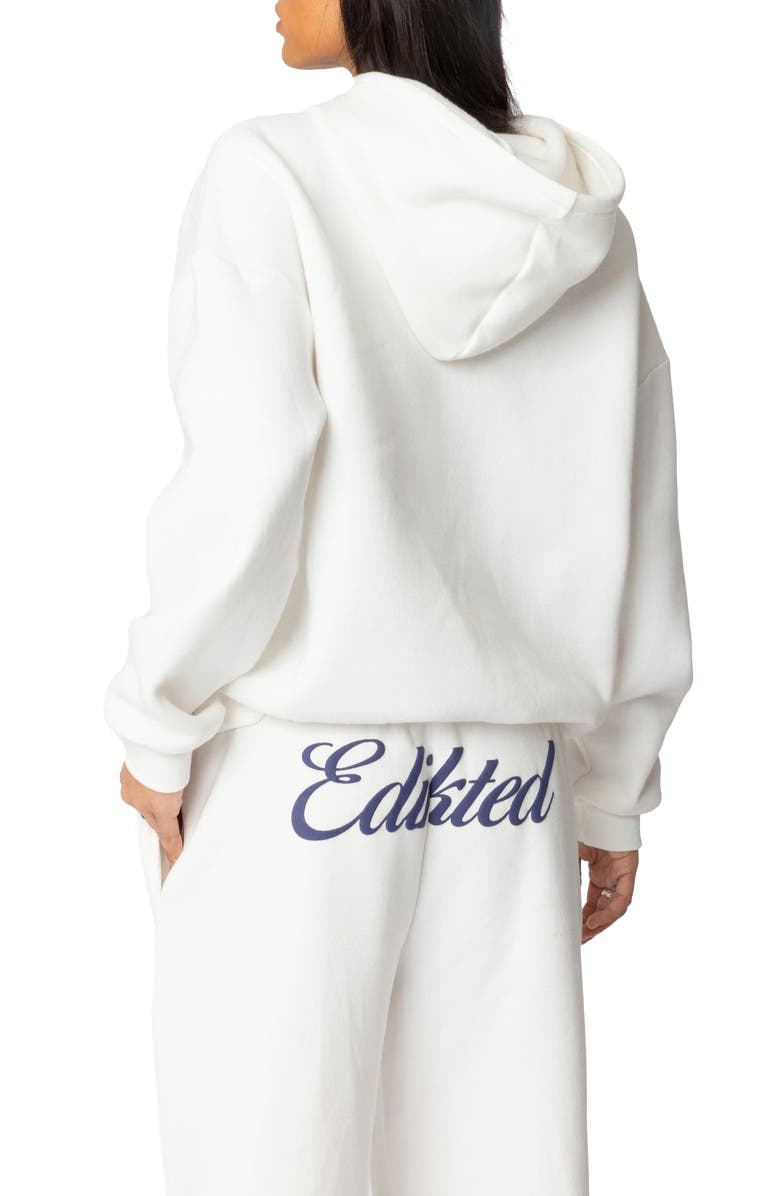 EDIKTED Miss Edikted Oversize Hoodie, Alternate, color, White