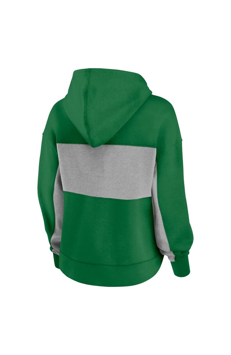 FANATICS Women's Fanatics  Green/Gray Oregon Ducks Fleece Pullover Hoodie, Alternate, color, 