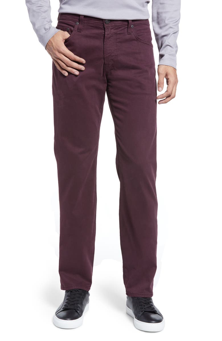 AG Tellis Slim Fit Jeans, Main, color, Boysenberry
