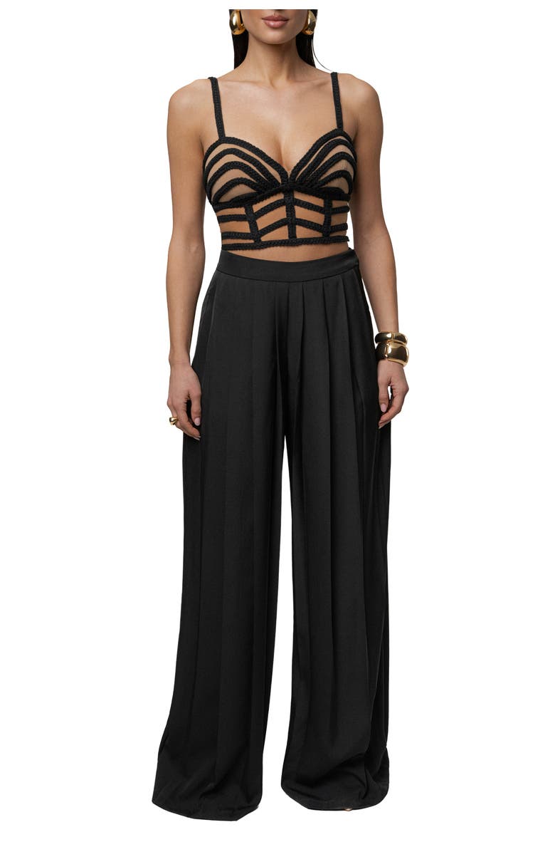 JLUXLABEL Serenity Bay Top, Alternate, color, Black