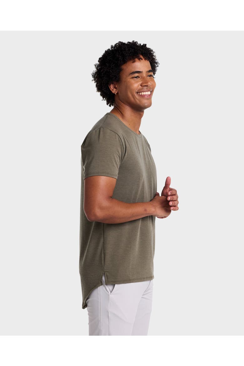 Scoop T-Shirt  Super Soft, Alternate, color, Army Green