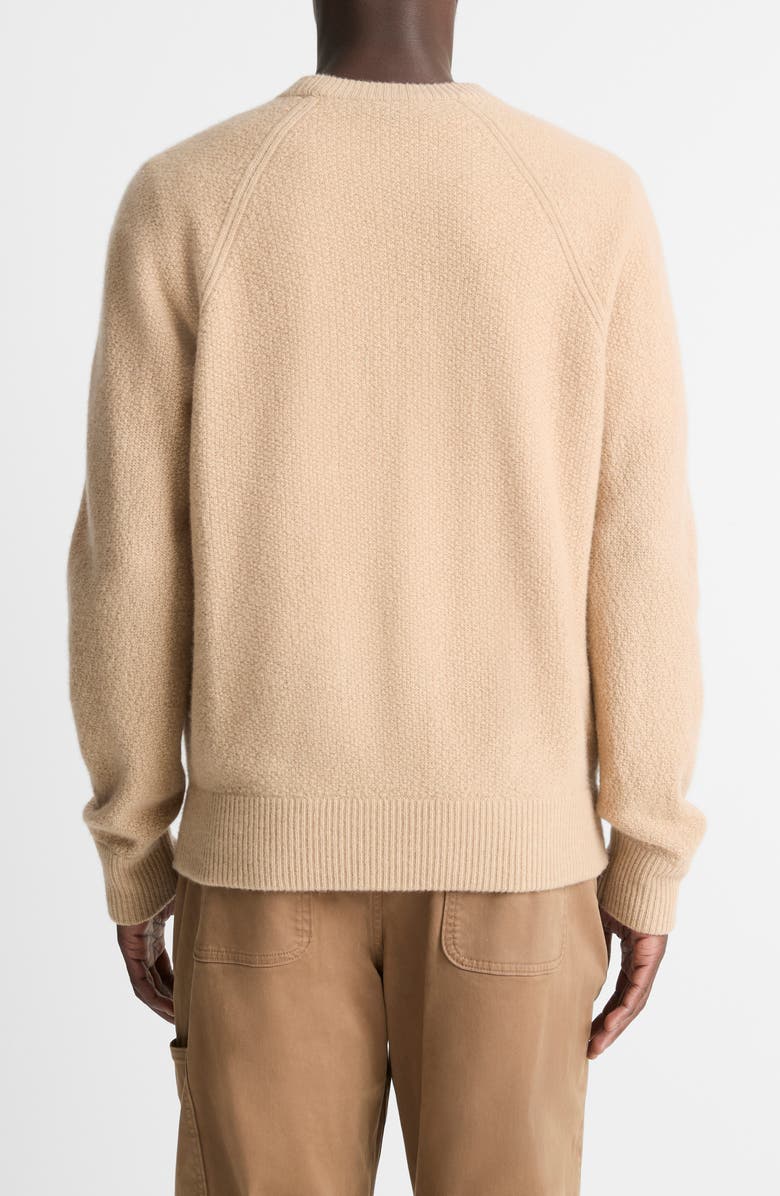 Vince Wool & Cashmer Micro Bouclé Sweater, Alternate, color,