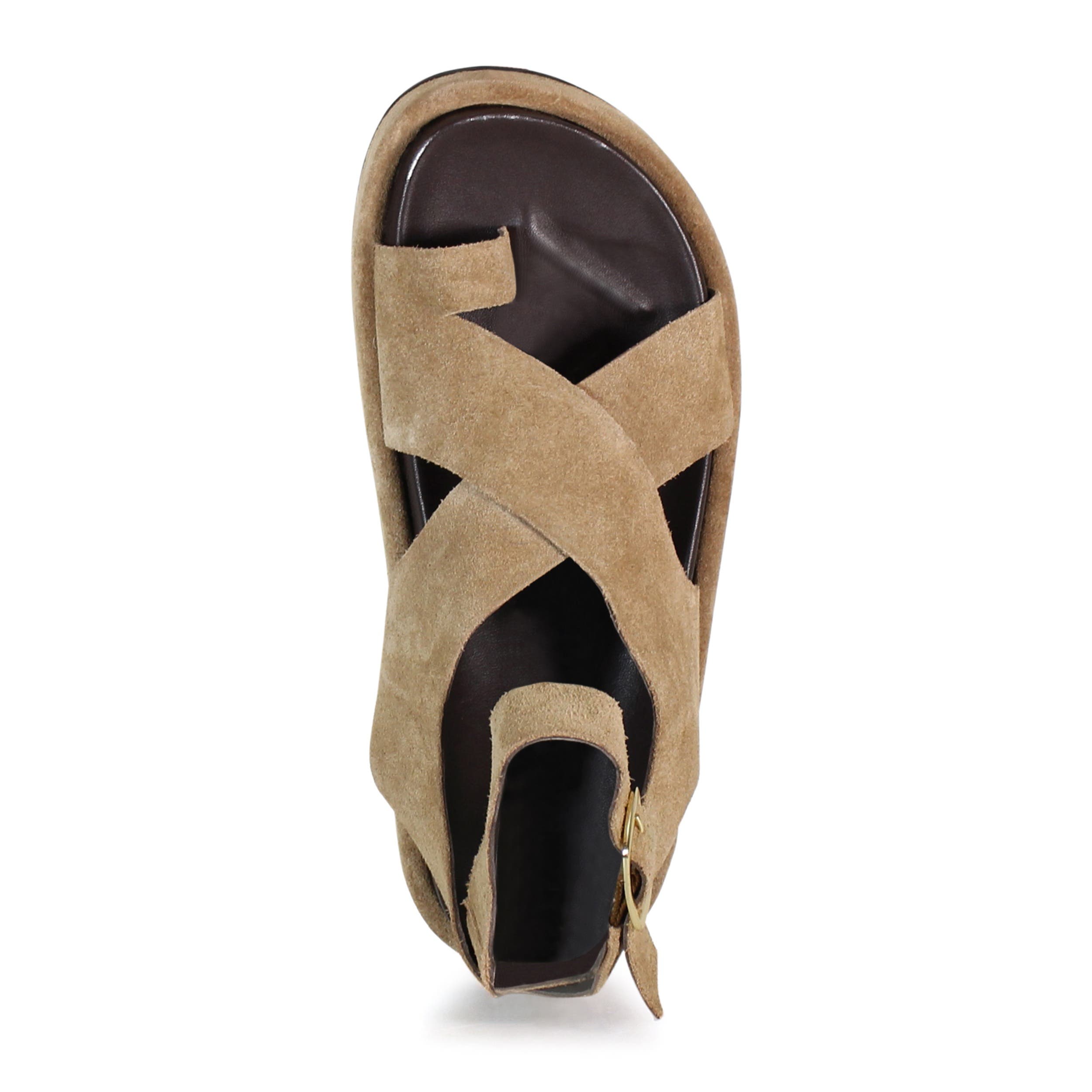 SUGAR FIX Platform Sandal, Alternate, color, Tan