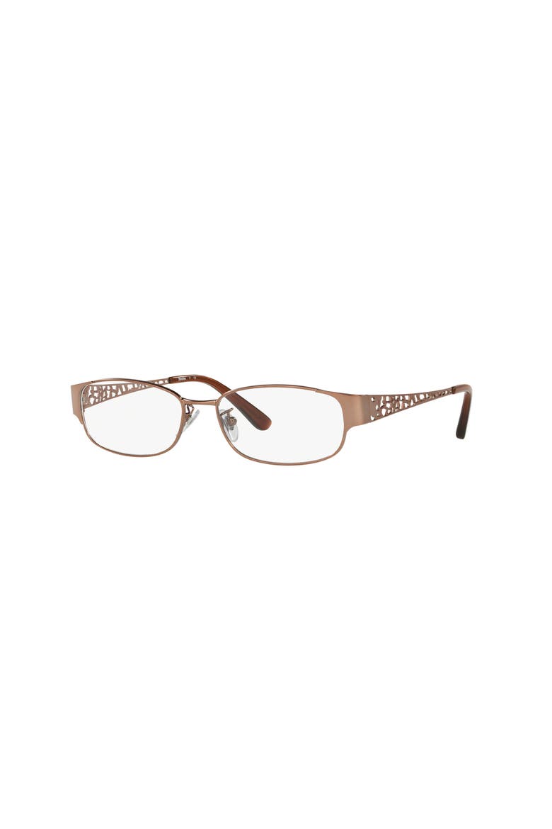 54mm Rectangle optical glasses, Main, color, Copper